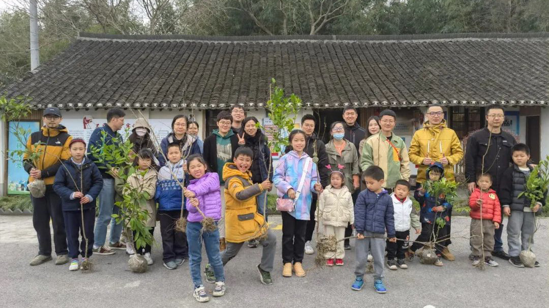 感谢，312育树有你！